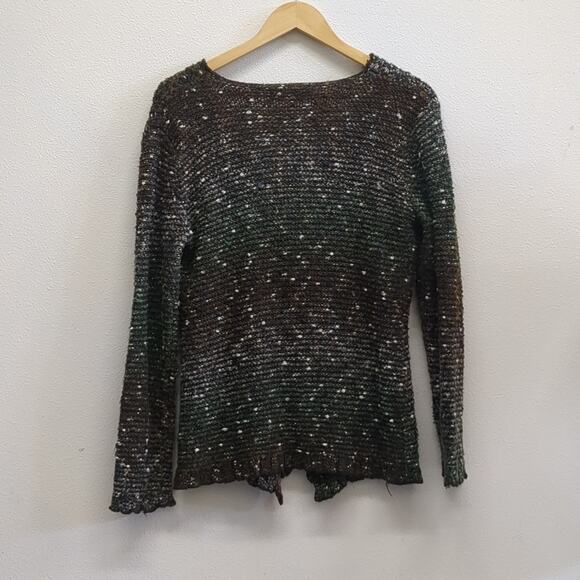 BCBGMAXAZRIA Textured Knit cardigan size L - Picture 6 of 6